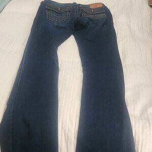 True Religion – Becca Mid Rise Bootcut Jeans Medium Rinse Jeans